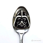 Darth Vader #in_a_spoon made of eggplant  #theoriginal #starwarsseries
