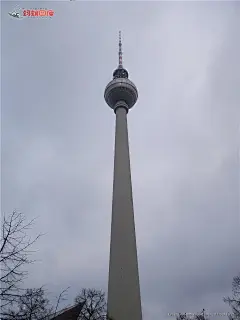 德国柏林电视塔图片素材