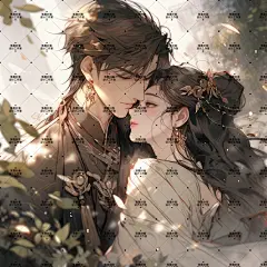 AI版权图古风男女91