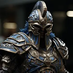 AI希腊盔甲头像设定素材 游戏战士头盔设计参考 人物角色插画临摹-淘宝网