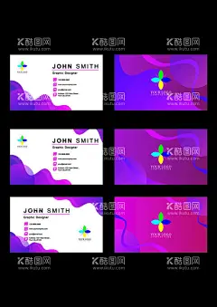 紫色简约名片模板  - 源文件下载【酷图网】白色名片,企业名片,公司名片,经理名片,高端名片,简约名片,高级名片,素雅名片,大气名片,艺术名片,创意名片,精致名片,名片模板,集团名片,IT名片,高档名片,商业名片,深色名片,商务名片,紫色名片,曲线,线条名片,四叶草,环保名片,科技名片,科技线条,炫光素材,炫光光束,紫色渐变,四叶草logo