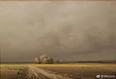 爱画“广角”风景的Pierre de Clausade ​​​​