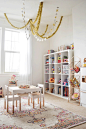 stylish playroom