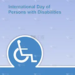 国际残疾人日。12月3日