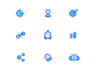 Marketing/SEO icons style exploration by Prakhar Neel Sharma - Dribbble