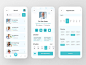 12组医疗应用APP界面设计灵感