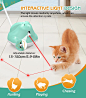 Pawaboo Automatic Light Cat Toys, Hand-Free Electronic Cat Toy with Light & Feathers, USB Rechargeable Cat Feather Teaser Toy with 3 Modes for Indoor Kitten/Cats, Rabbit Shaped Cat Interactive Toys : Amazon.ca: Pet Supplies