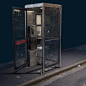 Phone Box - Marmoset year 3 Module, USW Game Art : Project was undertaken over 2 weeks as an Art test by student Soma Wheelhouse
Game-optimized PhoneBox. 
Please check our Instagram page here: https://www.instagram.com/uswgameart/
3667 triangles 
1 4096X4