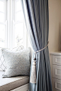 A classic American bedroom in the perfect pale blue palette by Highgate House