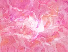 唯美水彩星空插画装饰画手机壳T恤图案背景印刷超清高清图片素材