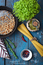 Photograph Ingredients for cooking italian pasta by ImagineIsle  on 500px