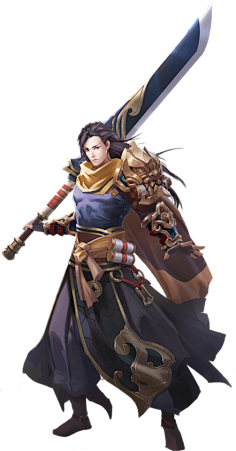 游戏原画造型(男)-花瓣网|陪你做生活的设计师 | 料片剑气纵横杀气