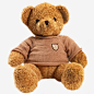 棕色泰迪熊玩具公仔布娃娃png免抠素材_新图网 https://ixintu.com 公仔 布娃娃 玩具 泰迪熊