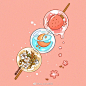 【插画欣赏】暖色系小可爱插画师Faline San