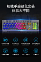 【惠普（HP）KM10G】惠普（HP）真机械手感键盘鼠标游戏有线背光电竞吃鸡发光笔记本台式电脑外设办公键鼠暗影精灵 KG10黑色混光键盘【行情 报价 价格 评测】-京东