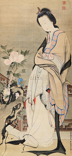 书画中国清代6郎世宁康涛