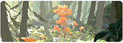 上官翠花🌸采集到工作-欧美卡通游戏场景cg