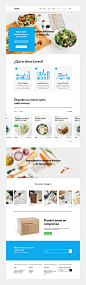 Liment Website : Created in Mexico City, Liment offers home food delivery services through a variety of healthy and easy-to-prepare under 45 minute recipes. Liment offers a different menu each week allowing its customers to sign up and order different rec