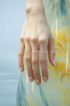 森系小清新网红美甲