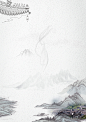 中国凤复古背景