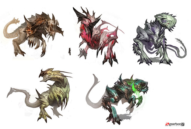 BL2 Tyrant Sketches ...
