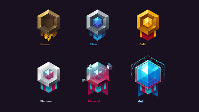 Faeria game. Icons p...