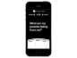 App concept for Cards Against Humanity. This is the state where you search through your hand and send a card for submission.    If you want to see an additional animation state, you can find it here:...