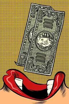 女人吃钱.波普艺术风格.女性嘴——商业概念Woman Eats Money. Pop Art Style. Female Mouth - Business Conceptual广告、美国、公告、艺术背景,银行,银行、钞票,比尔,业务,现金,货币,美元,融资,女孩,几百,投资,孤立的,夫人,钱,嘴,纸,流行,促销,复古,尖叫,性感,牙齿,财富,女人 advertising, american, announcement, art, background, bank, banking, banknote, b