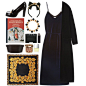 A fashion look from December 2016 featuring midnight blue maxi dress, cardigan top and kohl shoes. Browse and shop related looks.