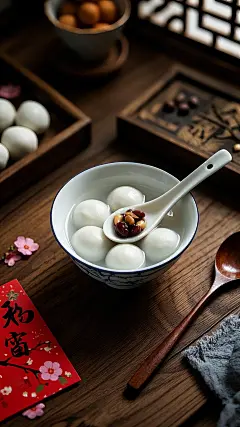 汤圆，上元节，元宵节 (1)