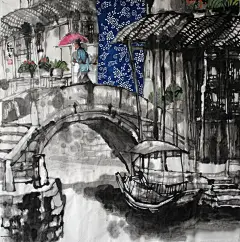 偶然发现的 精美插画~送给天下有情人~~从前 ，爱很简单，一辈子只爱一个人