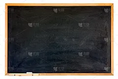 黑色黑板，无字，木框