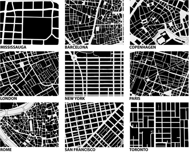 信息视觉化-城市切片