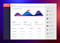 Dashboard omarfaizan for dribbble