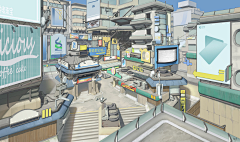 青叶如画采集到二次元场景