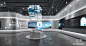 现代科技展厅3D模型下载【ID:588845491】
