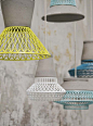 decorating with pastel colors: 10 statement suspension lamps