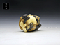 狸 : 山鹿,Yamaga,狸,現代根付,Contenporary Netsuke