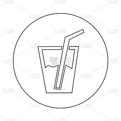 软饮料图标插画设计