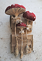 Textile Toadstools By Mister Finch | Flickr - 相片分享！