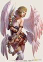 天使美女游戏角色设定