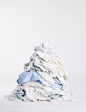 洗衣服,堆,白色背景,毛衣,纺织品图片ID:VCG41N1015363106