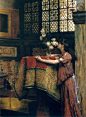  【英Lawrence Alma-Tadema 油画】