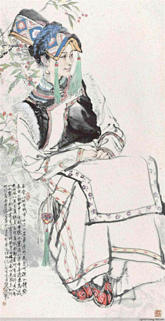 羽毛球脑袋采集到国画人物