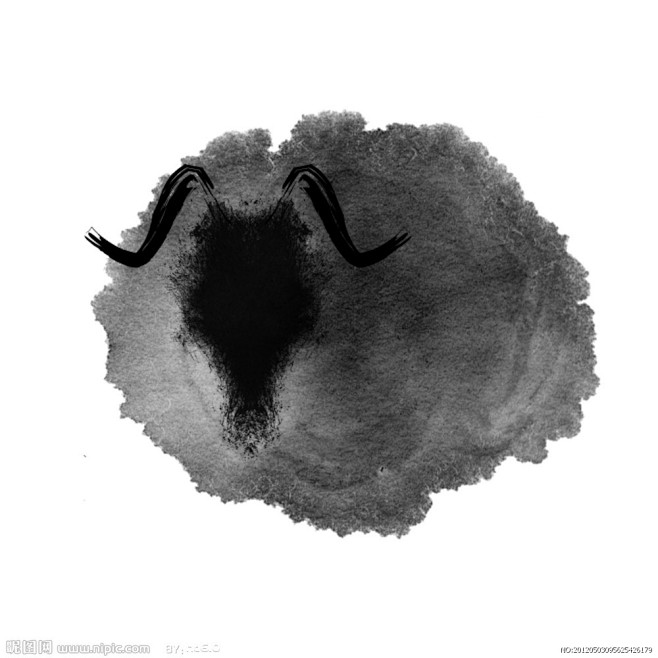国画 水墨 羊 12生肖 生肖 动物 家...