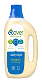 Amazon.co.jp： ECOVER(エコベール) ランドリーリキッド(洗たく用液体洗剤) 1500ml: ヘルス&ビューティー