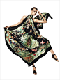 顶级超模Karlie Kloss 演绎爱马仕丝巾时尚大片 - 时尚潮流|六月天奢侈品网