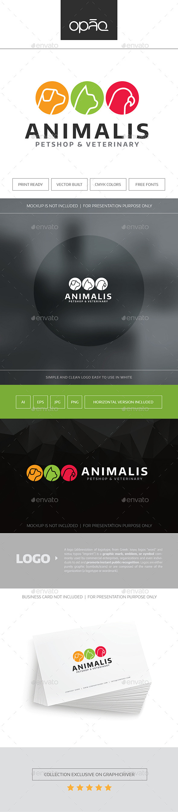 Animalis标志——动物标志模板An...