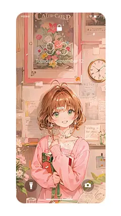 092|小樱竖版壁纸——复古怀旧风2
