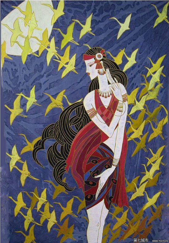 刘绍荟　版画　「雲南」　4／250 7b3a3aa5fb3939c70749d63101175e
